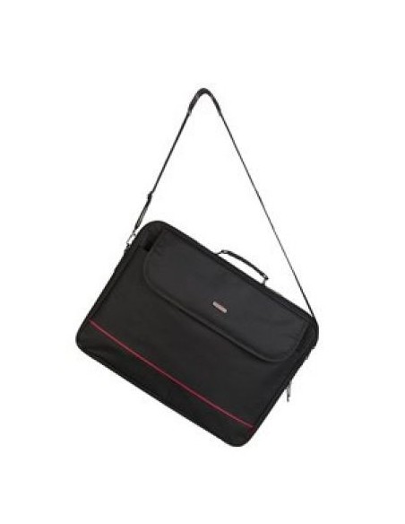 Maletín monray passenger plus - para portátiles hasta 18'/45.7cm - nylon - compartimento multiusos - cinta para trolley