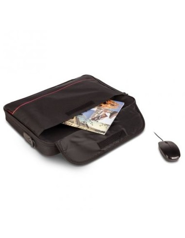 Maletín monray passenger plus - para portátiles hasta 18'/45.7cm - nylon - compartimento multiusos - cinta para trolley