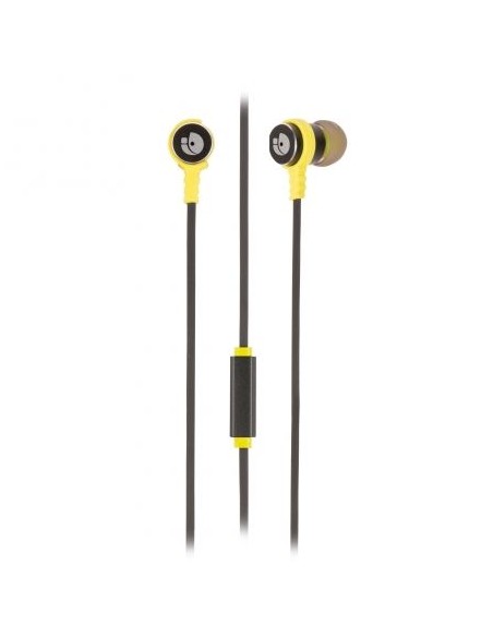 Auriculares intrauditivos ngs cross rally black - drivers 9mm -  tecnología voz assistant - 20-20hz - 95db - jack 3.5mm - cable 