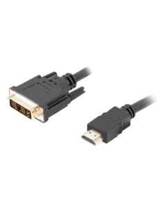 Cable hdmi a dvi-d(18+1) lanberg ca-hddv-10cc-0030-bk -...