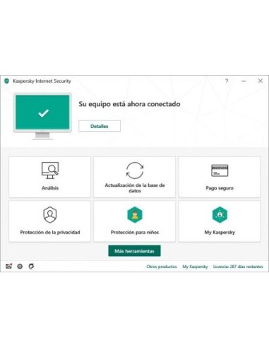 Antivirus kaspersky internet security 2020 - 3 dispositivos - 1 año - no cd