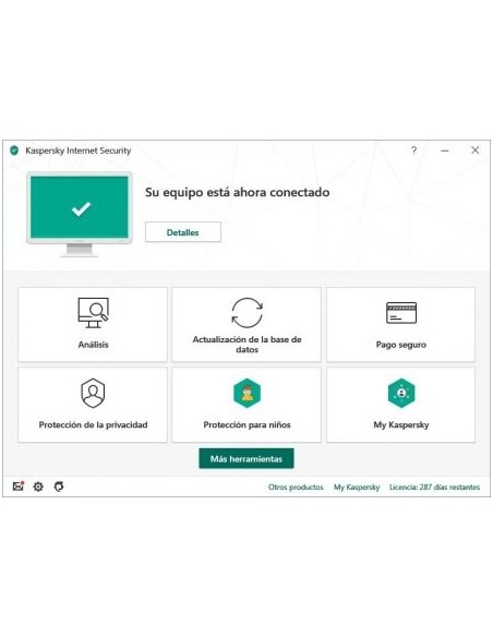 Antivirus kaspersky internet security 2020 - 3 dispositivos - 1 año - no cd