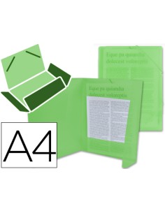 CI | Carpeta liderpapel gomas solapas 34963 polipropileno...