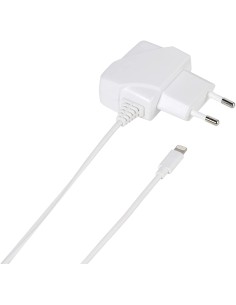 Cargador de pared lightning vivanco 36301 blanco - 1a - 1m