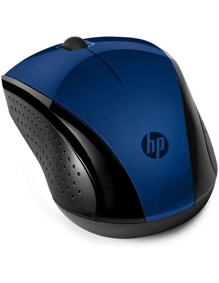 Ratón inalámbrico hp 220 lumiere blue - 2.4ghz - 1200ppp - 3 botones - led azul - 1600dpi - nano receptor usb  - 1*aa