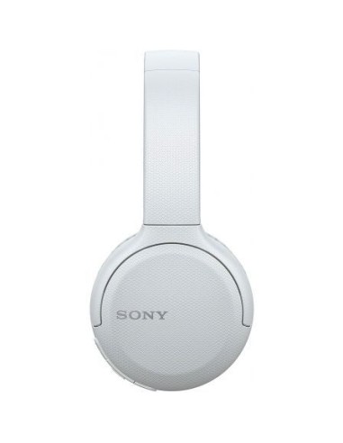 Auriculares bluetooth sony ch510 blancos - bt5.0 - drivers 30mm - compatible asistentes de voz - usb tipo-c - función manos 