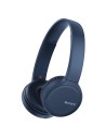 Auriculares bluetooth sony ch510 azules - bt5.0 - drivers 30mm - compatible asistentes de voz - usb tipo-c - función manos 