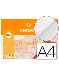 CI | Papel dibujo basik 210x297 -130 gr -sin recuadro