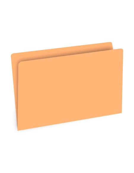 CI | Subcarpeta cartulina gio din a4 naranja pastel 180 g/m2
