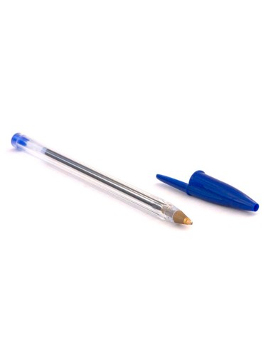 CI | Boligrafo bic cristal azul -unidad