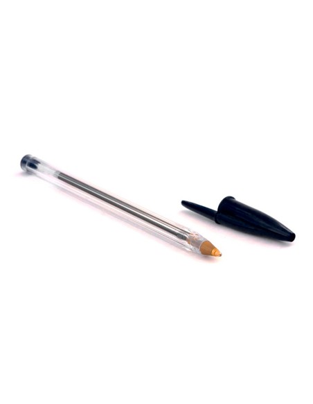 CI | Boligrafo bic cristal negro -unidad