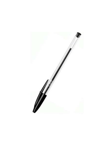 CI | Boligrafo bic cristal negro -unidad