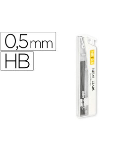 CI | Minas liderpapel grafito 0.5 mm hb tubo de 12 minas