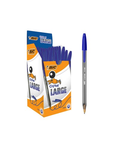 CI | Boligrafo bic cristal x-large tinta azul 1,6 mm