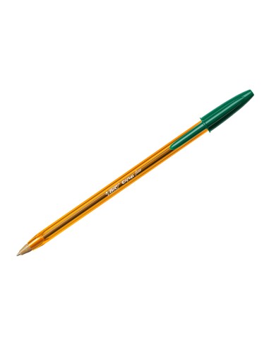 CI | Boligrafo bic cristal punta fina verde