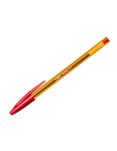 CI | Boligrafo bic cristal punta fina rojo