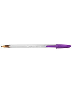 CI | Boligrafo bic cristal fun morado punta 1,6 mm 2