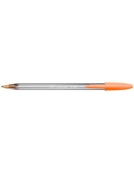 CI | Boligrafo bic cristal fun naranja punta 1,6 mm