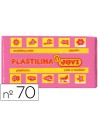 CI | Plastilina jovi 70 rosa -unidad -tamaño pequeño