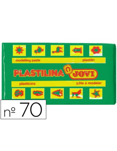 CI | Plastilina jovi 70 verde claro -unidad -tamaño pequeño