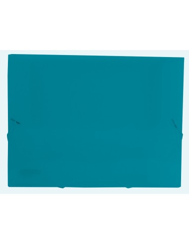 CI | Carpeta liderpapel portadocumentos gomas 36933 polipropileno din a4 verde transparente -lomo 25 mm