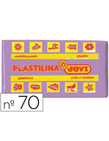 CI | Plastilina jovi 70 lila -unidad -tamaño pequeño