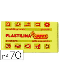 CI | Plastilina jovi 70 amarillo claro -unidad -tamaño...