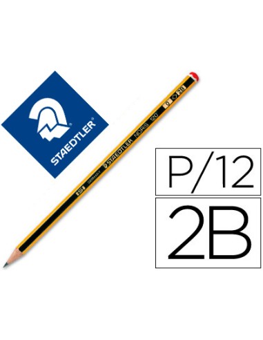 CI | Lapices de grafito staedtler noris n.0 2b unidad