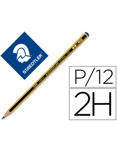 CI | Lapices de grafito staedtler noris n.4 2h unidad