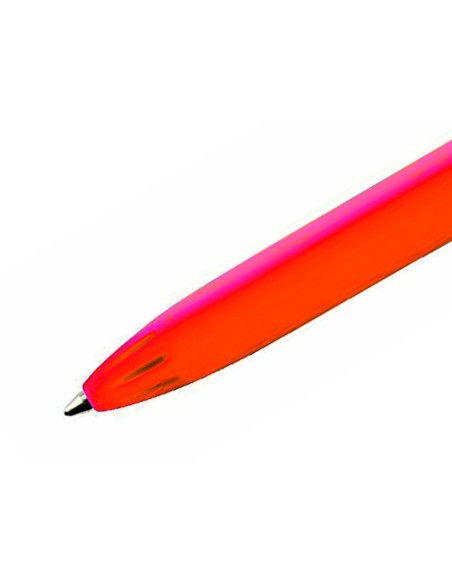 CI | Boligrafo milan p1 retractil 1 mm touch rojo