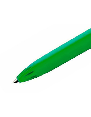 CI | Boligrafo milan p1 retractil 1 mm touch verde