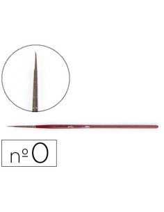 CI | Pinceles acuarela liderpapel nº 0 -virola cromada...