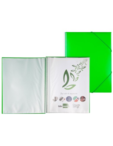 CI | Carpeta liderpapel escaparate con espiral...