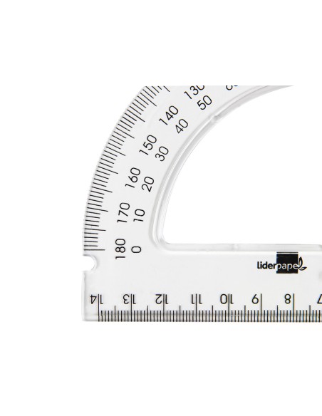 CI | Semicirculo liderpapel 14 cm plastico