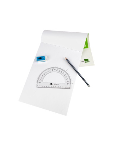 CI | Semicirculo liderpapel 14 cm plastico