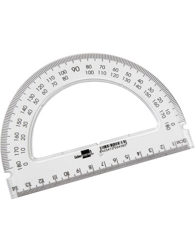 CI | Semicirculo liderpapel 14 cm plastico