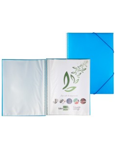 CI | Carpeta liderpapel escaparate con espiral 20 fundas... 2