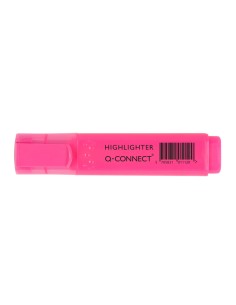 CI | Rotulador q-connect fluorescente rosa punta biselada 2