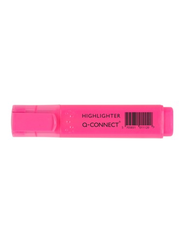 CI | Rotulador q-connect fluorescente rosa...