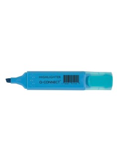 CI | Rotulador q-connect fluorescente azul punta biselada 2