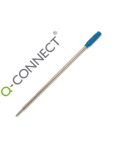 CI | Recambio boligrafo q-connect tipo cross azul