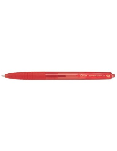 CI | Boligrafo pilot supergrip g rojo retractil sujecion de caucho tinta base de aceite