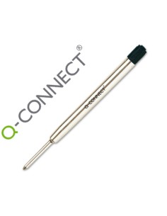 CI | Recambio boligrafo q-connect tipo parker negro