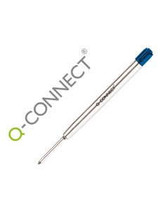 CI | Recambio boligrafo q-connect tipo parker azul