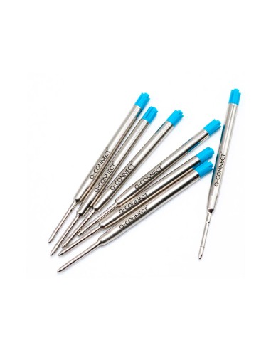 CI | Recambio boligrafo q-connect tipo parker azul