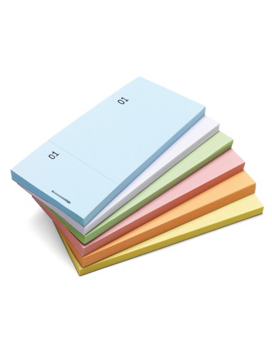 CI | Talonario liderpapel mostrador 50x110 mm tl09 blanco con matriz