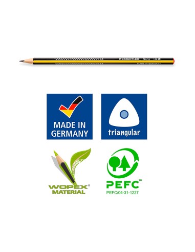 CI | Lapices de grafito staedtler triplus slim...