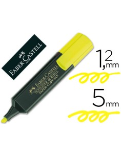CI | Rotulador faber fluorescente 48-07 amarillo