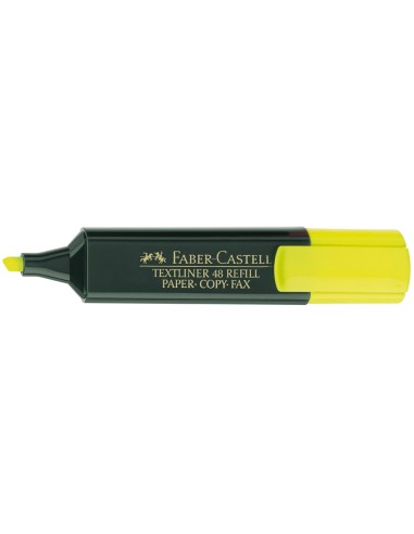 CI | Rotulador faber fluorescente 48-07 amarillo