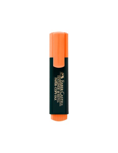 CI | Rotulador faber fluorescente 48-15 naranja